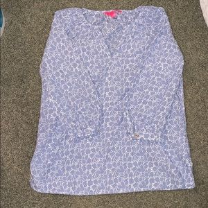 Lilly Pulitzer 3/4 Sleeve Willa Top